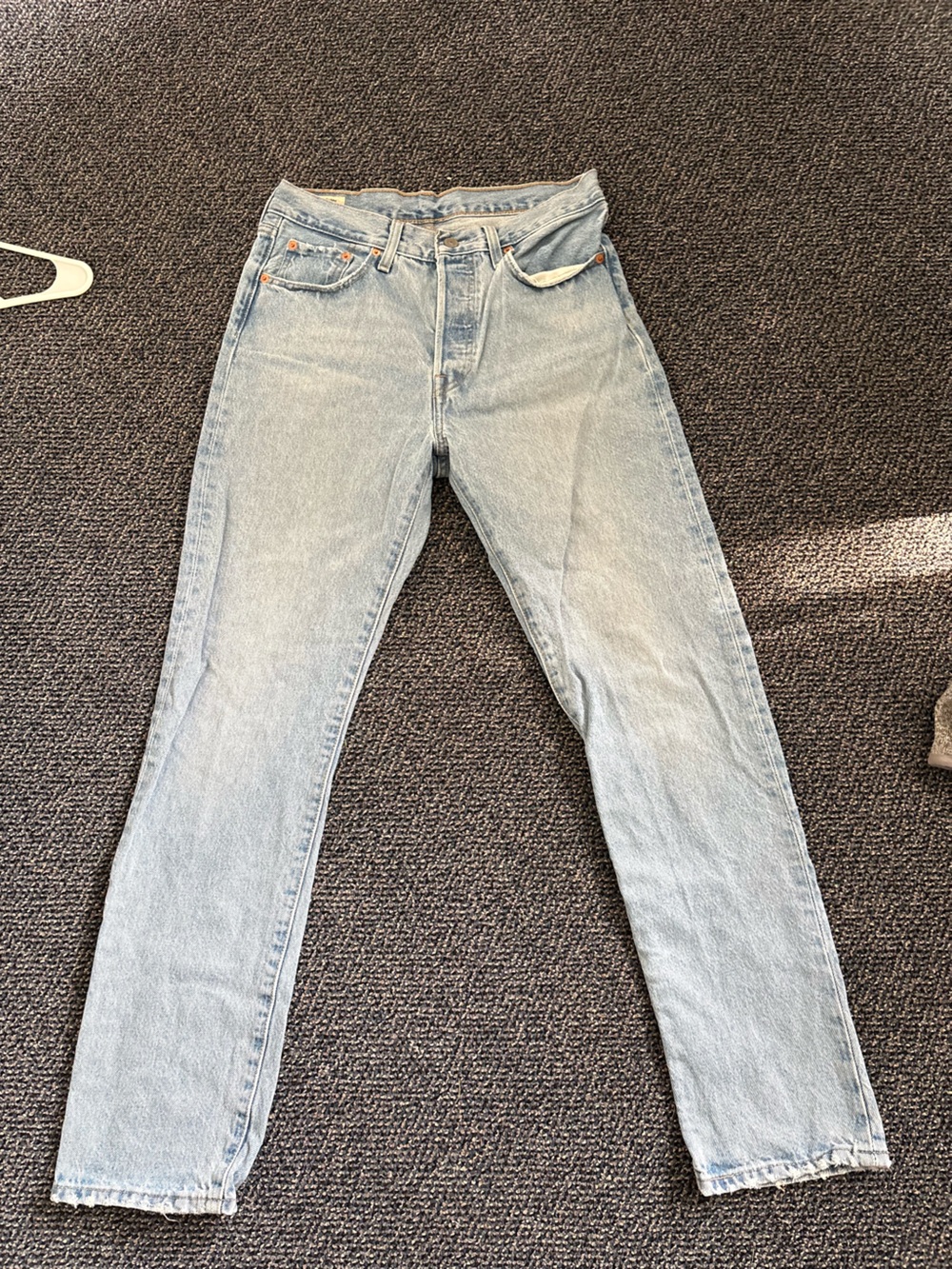 Levi's Light Blue Straight Leg Jeans
